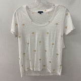 RAILS WOMEN'S T-SHIRT white gold S