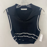 OAK + FORT WOMEN'S SWEATER black white L