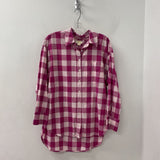MAEVE WOMEN'S BLOUSE/SHIRT pink white check S