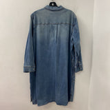 LANDS'END WOMEN'S PLUS DRESS blue 24W
