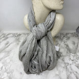 FRAAS WOMEN'S SCARF/SHAWL grey silver