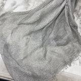 FRAAS WOMEN'S SCARF/SHAWL grey silver