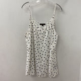 LOVE & LEGEND WOMEN'S PLUS TOP white black bid print 24