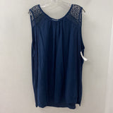 PENNINGTONS WOMEN'S PLUS TOP navy 3X