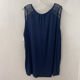 PENNINGTONS WOMEN'S PLUS TOP navy 3X