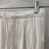 BERSHKA WOMEN'S PANTS white S/XS
