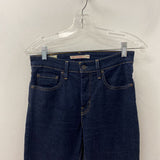 LEVI WOMEN'S JEANS dark blue S/28