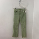 MOTHER WOMEN'S JEANS green S/28