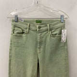 MOTHER WOMEN'S JEANS green S/28