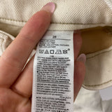 Banana Republic WOMEN'S JEANS cream S/28