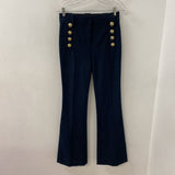 DEREK LAM 10 CROSBY WOMEN'S PANTS navy gold 2