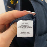 DEREK LAM 10 CROSBY WOMEN'S PANTS navy gold 2