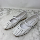 WISHBONE WOMEN'S FLATS white 9