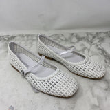 WISHBONE WOMEN'S FLATS white 9