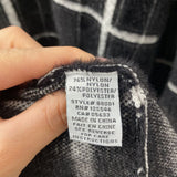 HABITAT WOMEN'S CARDIGAN black white L