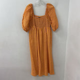 Nobody's Child WOMEN'S DRESS orange pink white 6