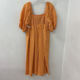 Nobody's Child WOMEN'S DRESS orange pink white 6