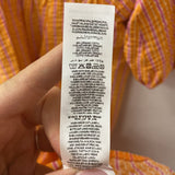 Nobody's Child WOMEN'S DRESS orange pink white 6