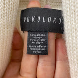 pokoloko WOMEN'S CARDIGAN cream M/L