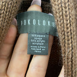 pokoloko WOMEN'S CARDIGAN brown M/L
