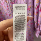 Nobody's Child WOMEN'S DRESS purple pink green orange 6