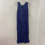 EILEEN FISHER WOMEN'S DRESS dark periwinkle L