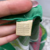 WOMEN'S SCARF/SHAWL greens white pink