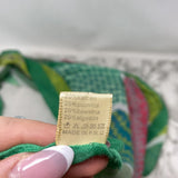 WOMEN'S SCARF/SHAWL greens white pink
