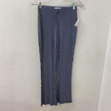 URBAN OUTFITTERS WOMEN'S PANTS navy white S