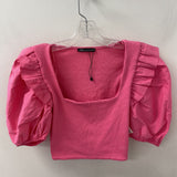 ZARA WOMEN'S TOP pink M