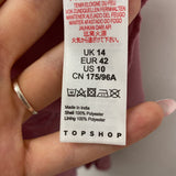 TOPSHOP WOMEN'S TANK/CAMI mauve L