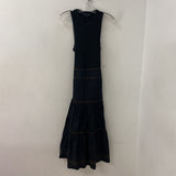 VERONICA BEARD WOMEN'S DRESS black tan M