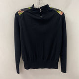 TED BAKER WOMEN'S SWEATER black pink green 6/2