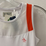 PENGUIN WOMEN'S ACTIVE DRESS white orange XS