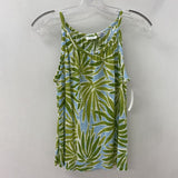 SIGRID OLSEN WOMEN'S TANK/CAMI tropical print M