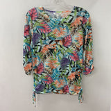 Northern Reflections WOMEN'S TOP tropical print S