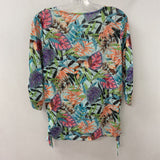 Northern Reflections WOMEN'S TOP tropical print S