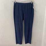 EILEEN FISHER WOMEN'S PANTS blue XS