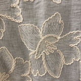 WOMEN'S DRESS pale-blue ivory L