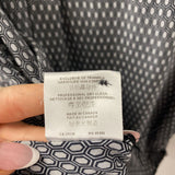 JUDITH & CHARLES WOMEN'S BLOUSE/SHIRT black white geo 6