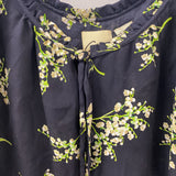 ALCEE WOMEN'S BLOUSE/SHIRT navy floral M