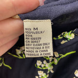 ALCEE WOMEN'S BLOUSE/SHIRT navy floral M