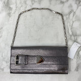 Unbranded WOMEN'S BAG embossed pewter