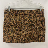 GAP WOMEN'S SKIRT leopard print 12