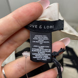 love & lore WOMEN'S SCARF/SHAWL black cream
