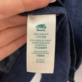 ROOTS WOMEN'S BLOUSE/SHIRT blue XS