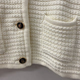 SIMONS WOMEN'S CARDIGAN white S