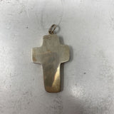 WOMEN'S PENDANT silver amber