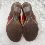 ROMIKA WOMEN'S SANDALS red brown 36