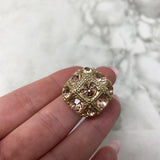 WOMEN'S RING gold blush 7.5